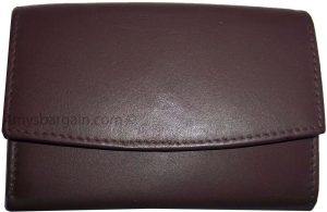 Women’s wallet. Leather wallet. Ladies Compact Brown wallet, ID Unbranded wallet - Image 10