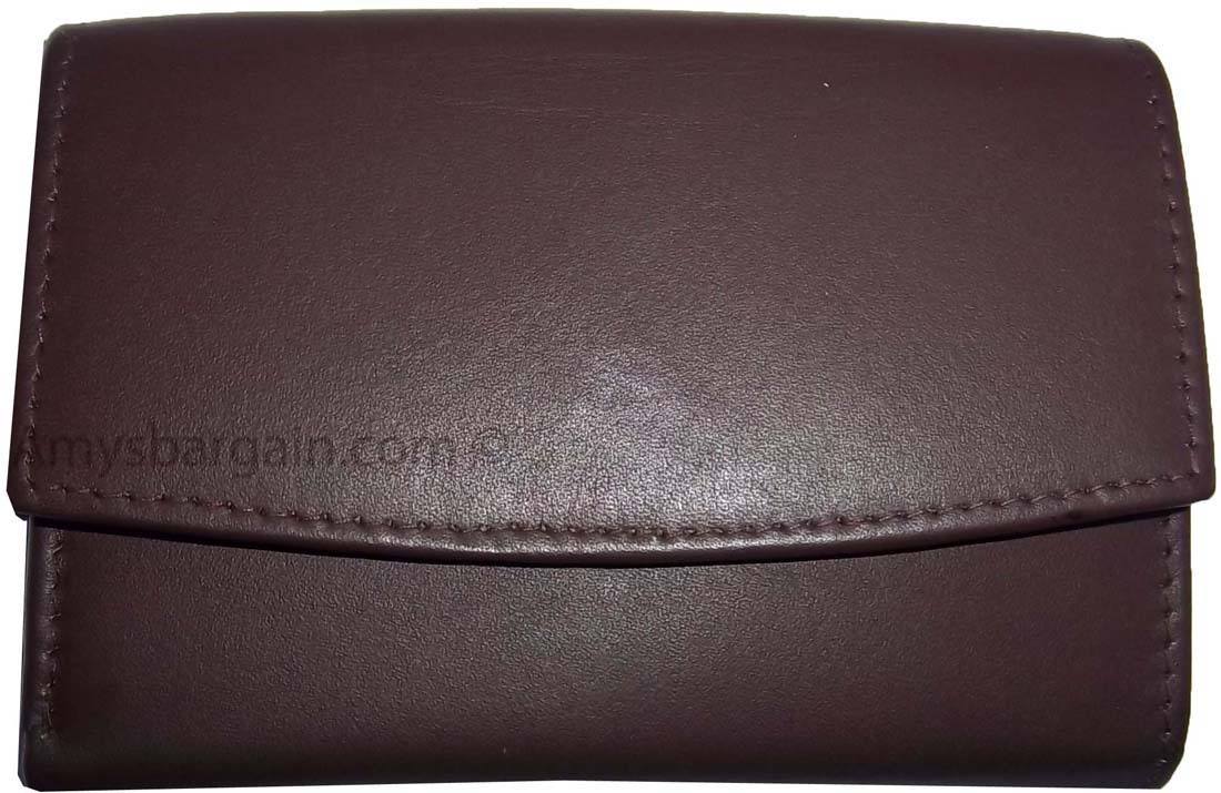 Women’s wallet. Leather wallet. Ladies Compact Brown wallet, ID Unbranded wallet - Image 10