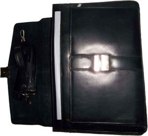 ladies leather briefcase business case attaché case handbag business bag - Image 9