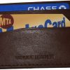 leather business card case 7 credit card id card small tan card case little case