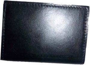 lot of 2 new slim leather credit card id card picture holder 2 id windows new - Image 11