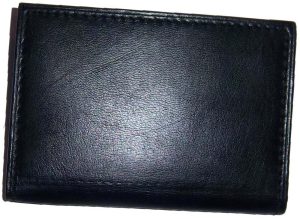 lot of 2 new slim leather credit card id card picture holder 2 id windows new - Image 12
