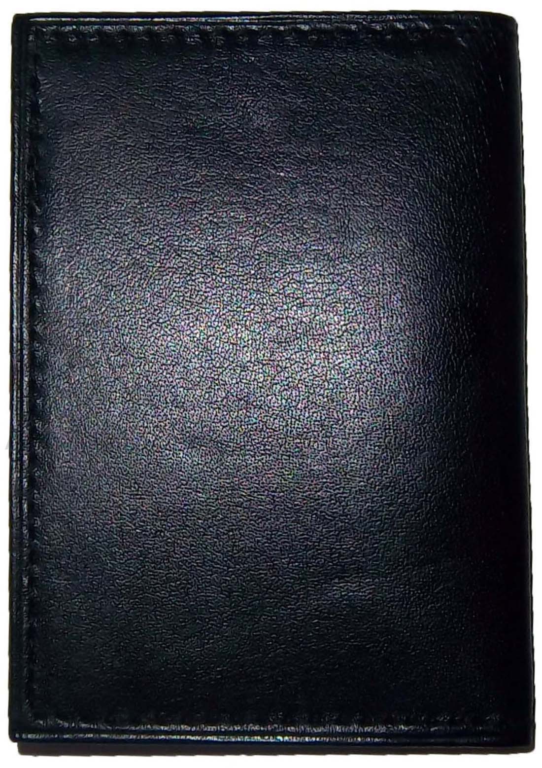 lot of 2 new slim leather credit card id card picture holder 2 id windows new - Image 6