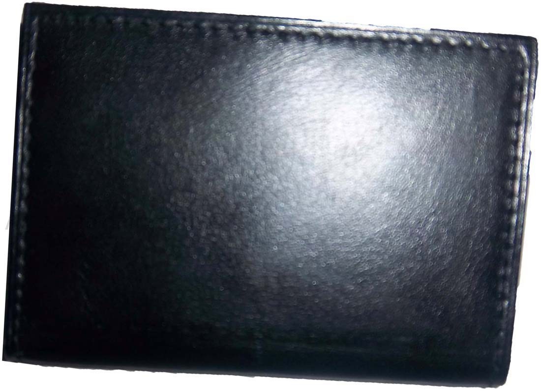 lot of 2 new slim leather credit card picture holder, 2 id windows new - Image 9