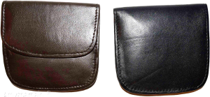 lot of 2 women’s soft leather wallet, 2 black change purse coin wallet brand new - Image 11