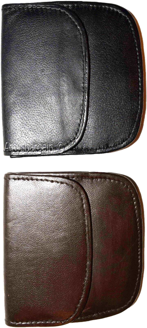 lot of 2 women’s soft leather wallet, 2 black change purse coin wallet brand new - Image 12
