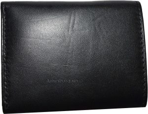 lot of 3 trifold leather men’s wallet 9 card space 2 id window 2 bill slots new - Image 13
