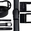 mens black replacement leather waist belts waistband new auto-lock strap only XL