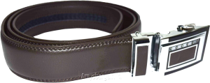 men's leather dress/casual belt auto lock buckle size 48-50" new men's belt - Image 7