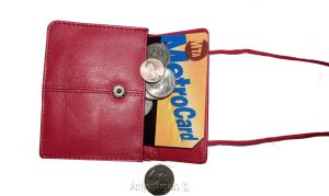 neck string travel neck pouch wallet id biz credit card case card case - Image 4
