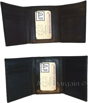 2 Inew styled Crocodile Printed Leather Man's Trifold wallet 2 bill slots 9 card - Image 12