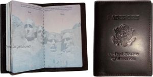 3 New USA Leather passport case wallet credit ATM card case ID holder Brand New - Image 13