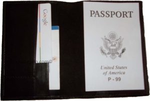 3 New USA Leather passport case wallet credit ATM card case ID holder Brand New - Image 10