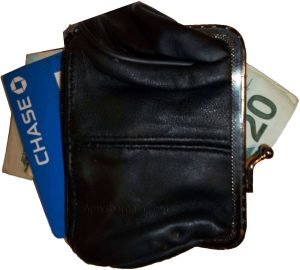 3 new ladies 2 sided 2 pockets leather change purse coin purse zip coin purse bn - Image 4
