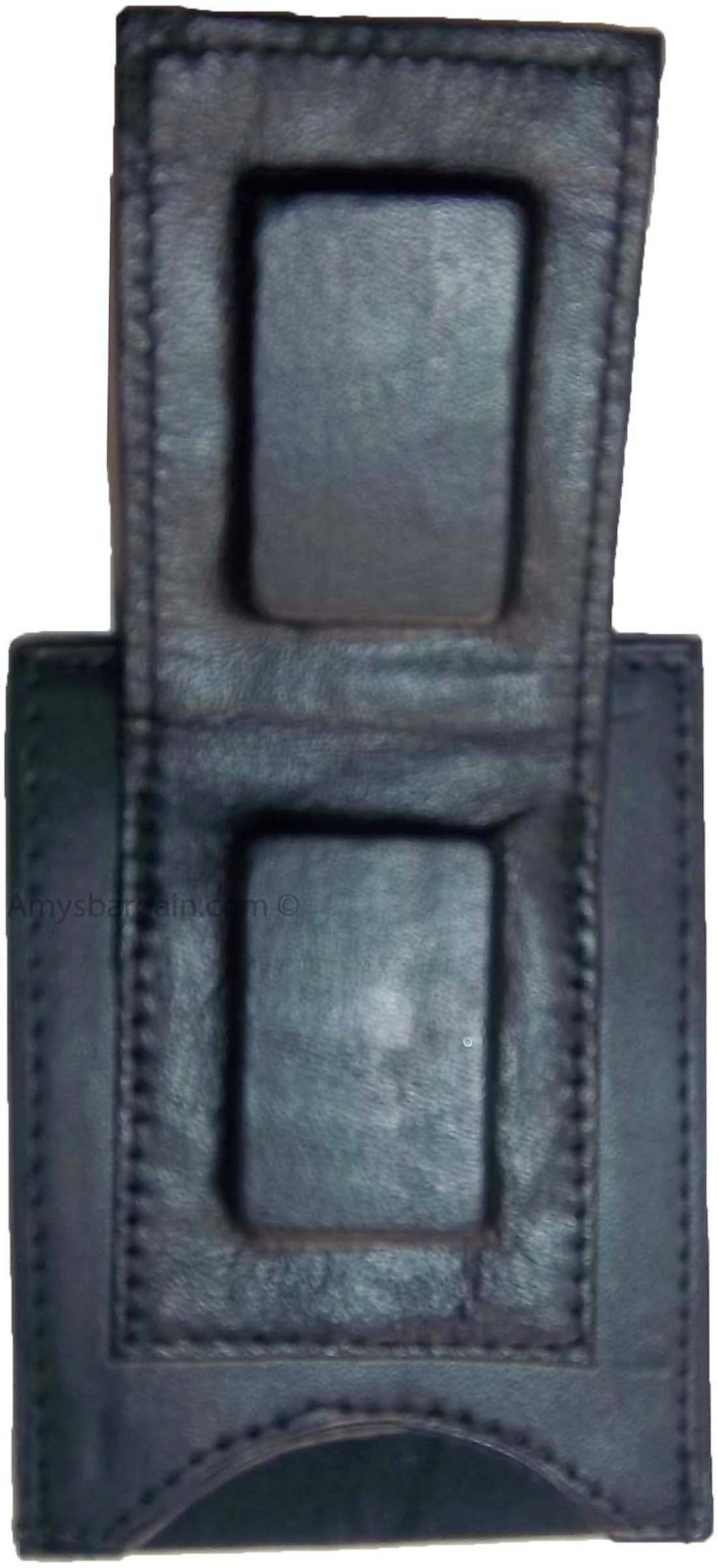 6 Leather Money Clip Credit card/ID holder wallet with magnetic money clip BN - Image 5