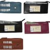Cad case multiple card organizer credit cards bills ids wallet change purse