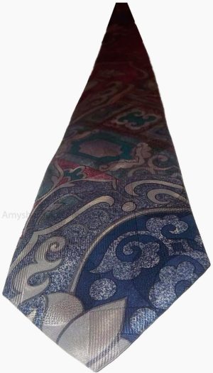 Guess neck tie 100% silk tie neck wear made in USA new designer tie - Image 5