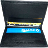 Leather Business Card. ID case Credit card picture case Transparent slots New