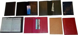 Leather passport case genuine leather orgasnizer card ID USA passpnort holder - Image 12