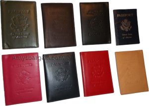Leather passport case genuine leather orgasnizer card ID USA passpnort holder - Image 7