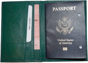 Leather passport cover USA wallet, Passport case new ID card Holder - Image 12