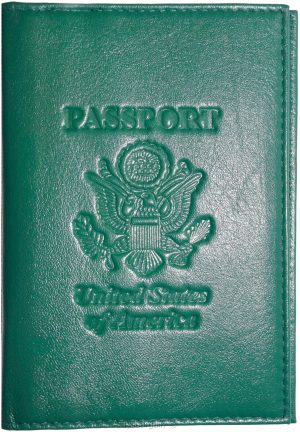 Leather passport cover USA wallet, Passport case new ID card Holder - Image 9