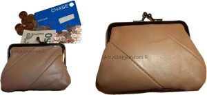 Lot of 12 New Women's Leather Change Purse Coin bag Wallet bag Hand Coin cases - Image 3