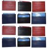 Lot of 12 Slim Credit card case, 5 Credit card leather case, Thin flat card case