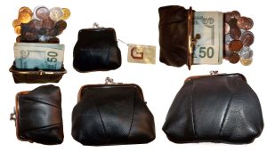 Lot of 12 Women's Leather Change Purse, mini coin purse coin case. Wallet Br New - Image 12