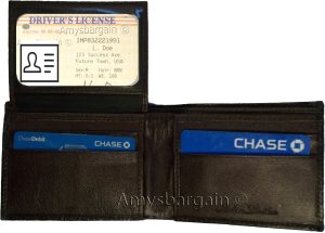 Lot of 12 crocodile skin printed leather man's bifold wallet id 2 billfold slots - Image 3