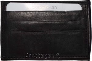 Lot of 2 Man's Bifold 2-in-1 Leather Wallet 9 Card Slot 3 ID 3 Bill pockets new - Image 12