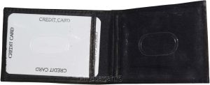 Lot of 2 Man's Bifold 2-in-1 Leather Wallet 9 Card Slot 3 ID 3 Bill pockets new - Image 13