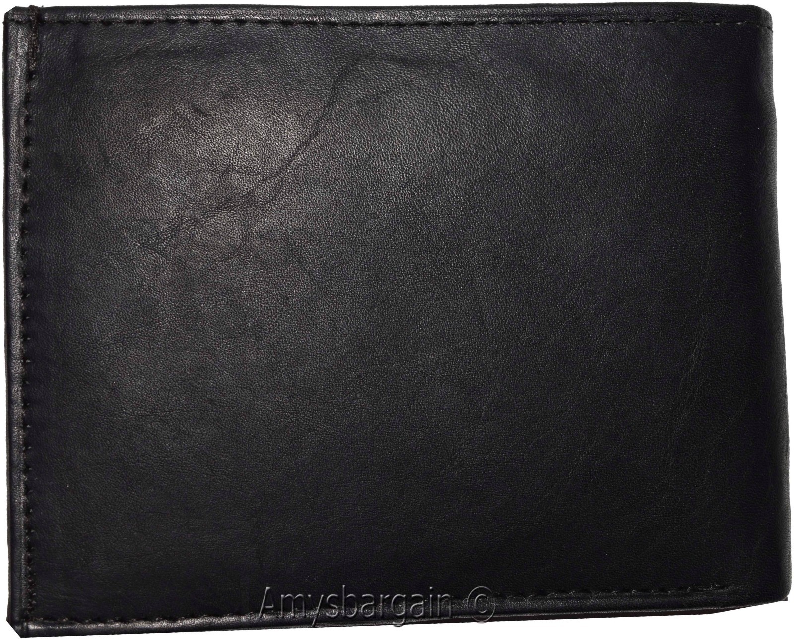 Lot of 2 Man's Bifold 2-in-1 Leather Wallet 9 Card Slot 3 ID 3 Bill pockets new - Image 6