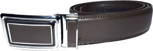 Lot of 2. Men's Belt. Brown Automatic lock belt Size 47-49" Dress & Casual belt - Image 12