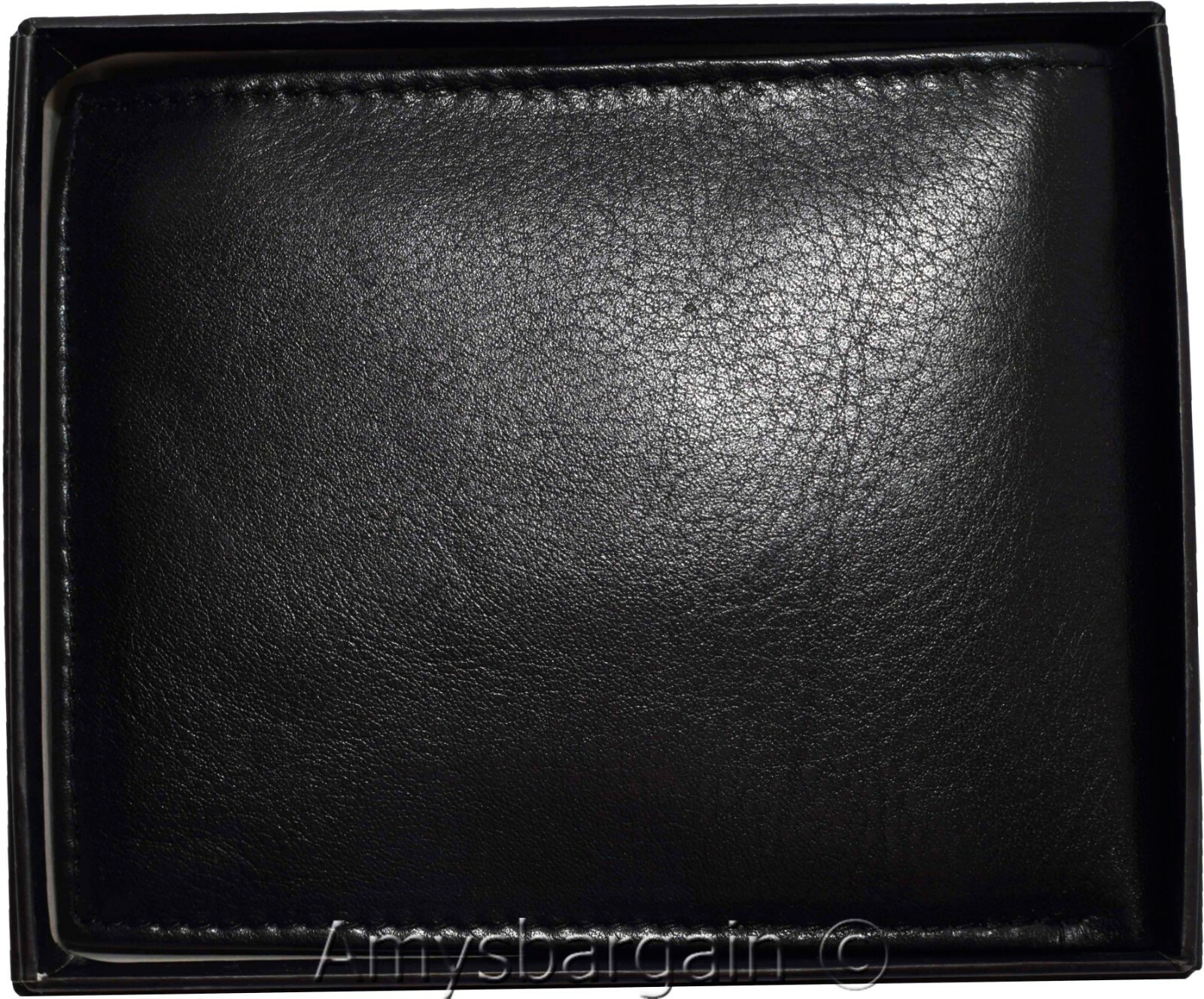 Lot of 2. Men's Wallet RFID Genuine Leather Wallet Bifold 3 billfold New in Box* - Image 4