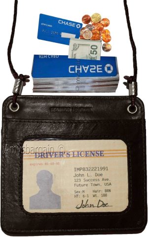 Lot of 2 New Business card case, card holder, fifty business ID string card bnwt - Image 10
