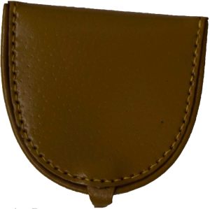 Lot of 2 New Camel Leather change purse Coin case Coin holder change case - Image 11