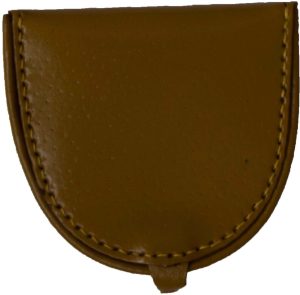 Lot of 2 New Camel Leather change purse Coin case Coin holder change case - Image 10