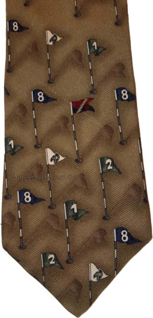 Lot of 3 Men's tie Cutter and Buck Designer Silk Men's Neck Wear Made in USA L3 - Image 13