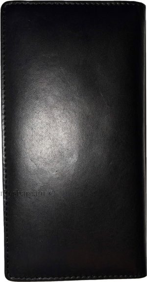 Lot of 3 New Black Leather checkbook wallet 14 credit card change purse ID BNWT - Image 12