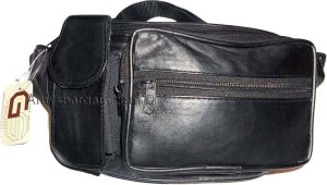 Lot of 3 New Leather waist pouches waist bag Unbranded leather Fanny pack BNWT - Image 3
