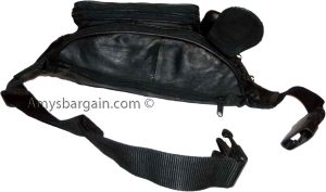 Lot of 3 New Leather waist pouches waist bag Unbranded leather Fanny pack BNWT - Image 6