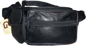 Lot of 3 New Leather waist pouches waist bag Unbranded leather Fanny pack BNWT - Image 7