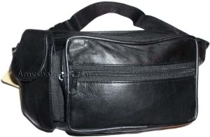 Lot of 3 New Leather waist pouches waist bag Unbranded leather Fanny pack BNWT - Image 9