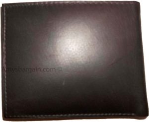 Lot of 3 New Men's Soft Leather Brown billfold Wallet 9 Credit ATM Card 2 ID new - Image 11