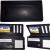 Lot of 3 New Woman's checkbook wallet 9 Credit card ID compact, zip pocket