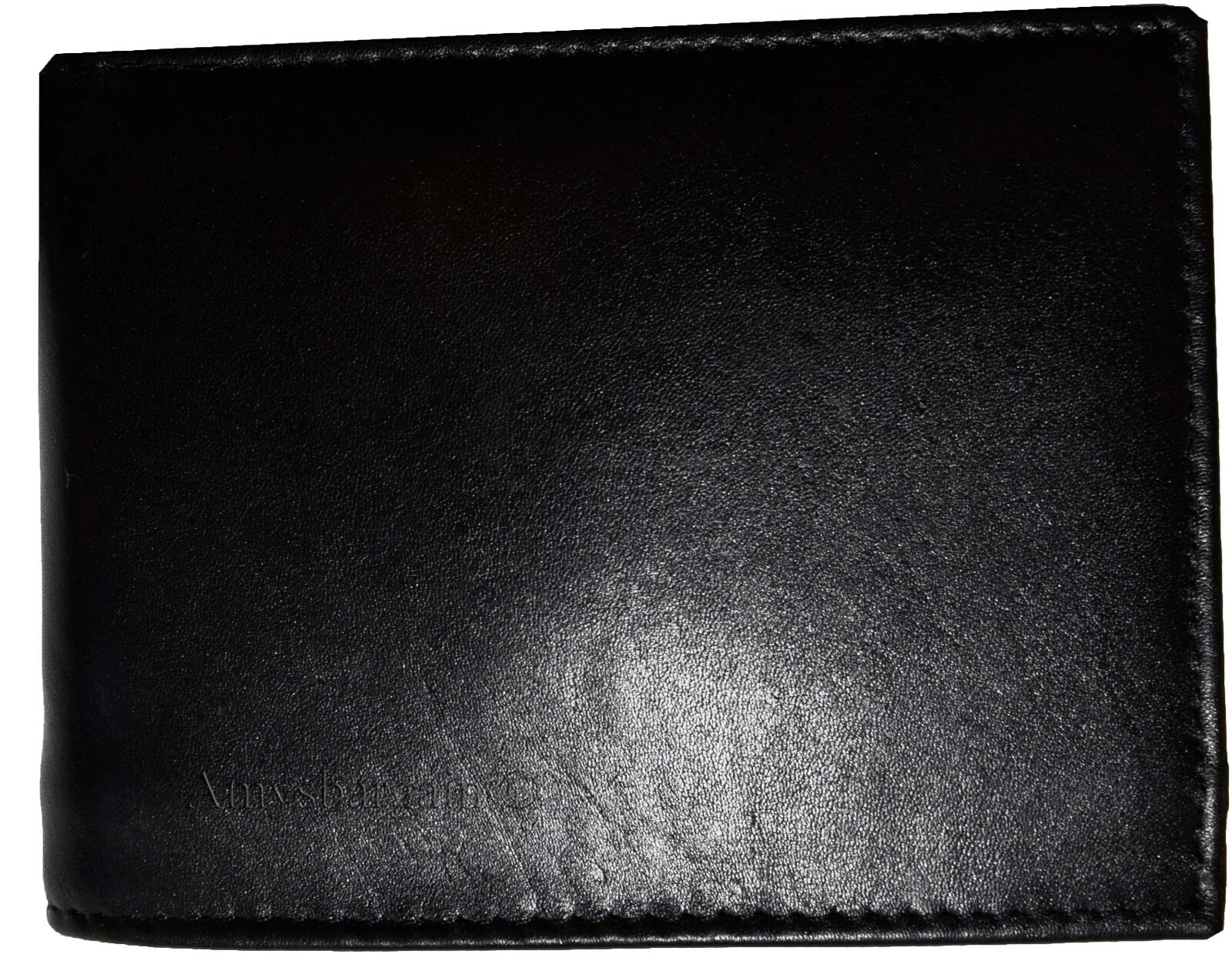 Lot of 5 men's bifold leather wallet 3 bill slots id case change case brand new - Image 4