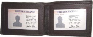 Lot of 6 Men's Leather Wallet 9 Card Holder 3 ID windows Billfold new wallet - Image 7