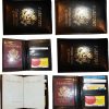 Lot of 6 New 4 credit cards + ID Lamb skin USA Leather passport case wallet BNWT