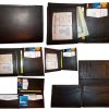 Lot of 6 New Style Trifold Leather Man’s Bifold wallet men's Billfold wallet new